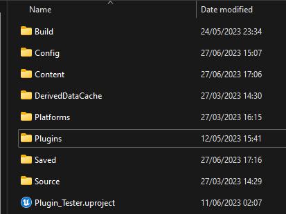 Plugin Folder